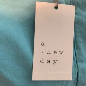 *NWT* A New Day Chino Turquoise Shorts